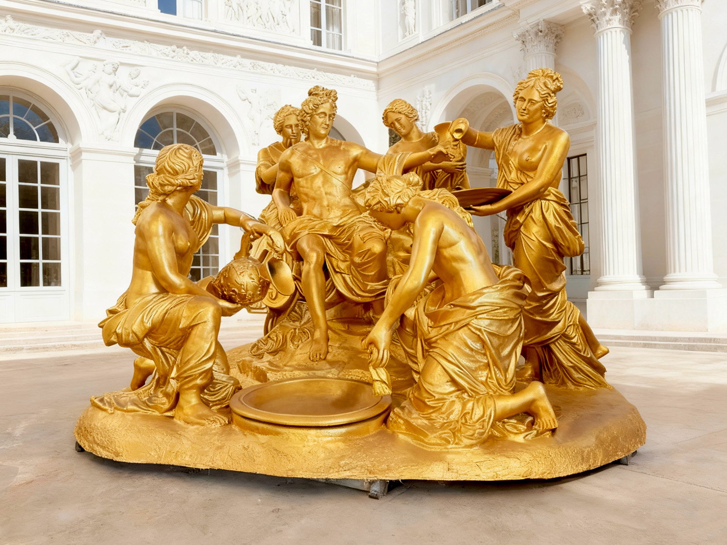 欧式风格：阿波罗众神群雕