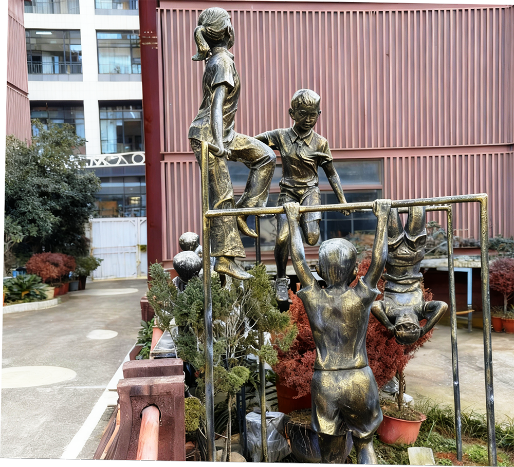 单杠健儿组 2.5米